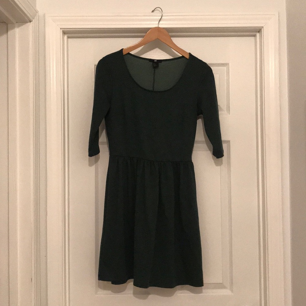 Hunter green dress